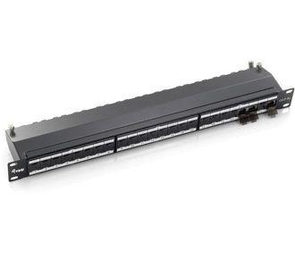 Patch Panel EQUIP 326524 (RJ-45 - 10000 Mbit/s - Montagem em rack - Cinzento)