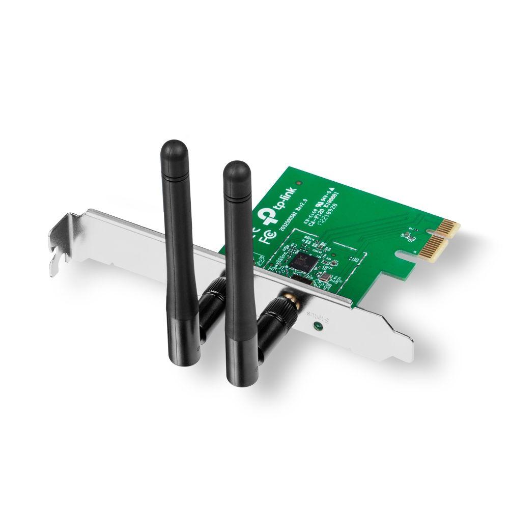 Placa de Rede PCI Express TP-LINK TL-WN881ND (Wi-Fi 4 - 300 Mbps - Banda única - Verde) — miniatura 2