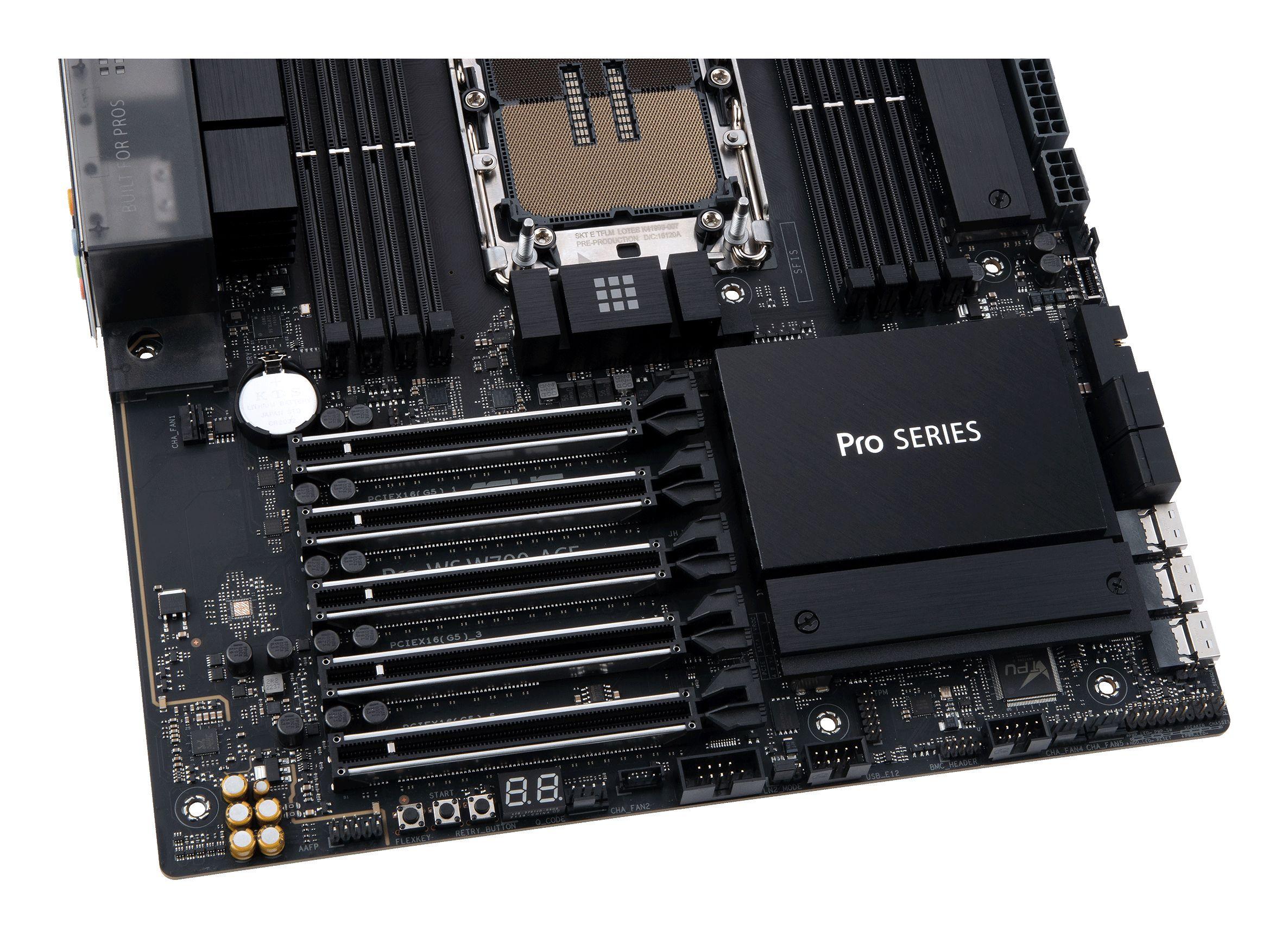 Motherboard ASUS PRO WS W790-ACE (LGA 4677 (Socket E) - Intel Xeon W - SSI CEB - Preto), miniatura 13