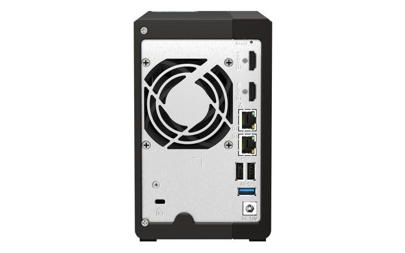 NAS QNAP TS-253E-8G (M.2, Serial ATA III - 8 GB - 2 baias - Preto), miniatura 6