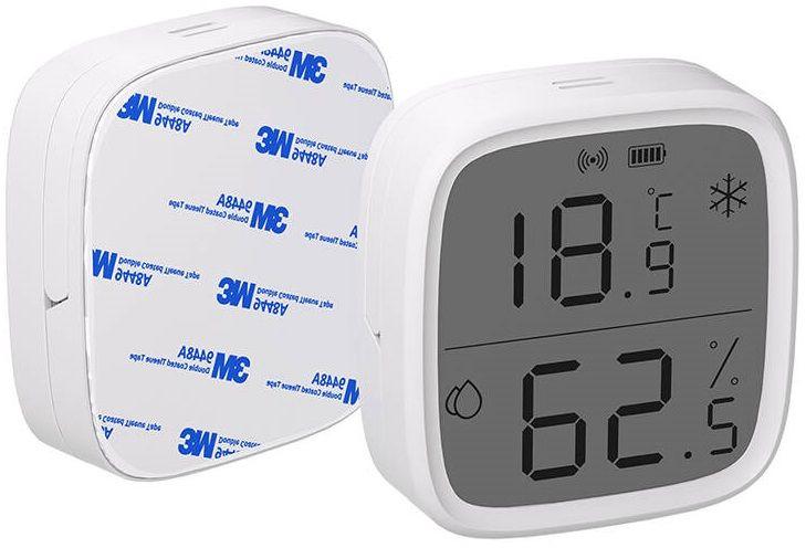 Sensor de Temperatura e Humidade SONOFF SNZB-02D (PC + LCD - 62,5 x 59,5 mm - Branco), miniatura 4