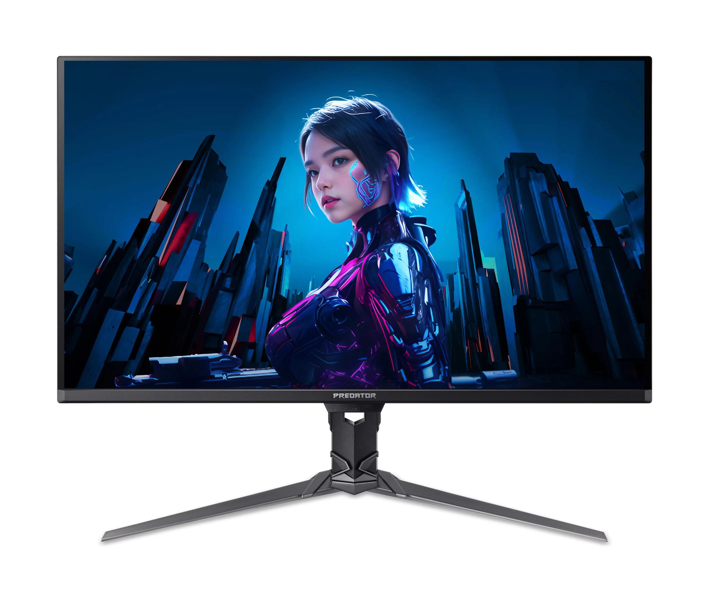 Monitor ACER Predator X32X5bmiiphuzx (31,5" - OLED - 240 Hz - Preto)