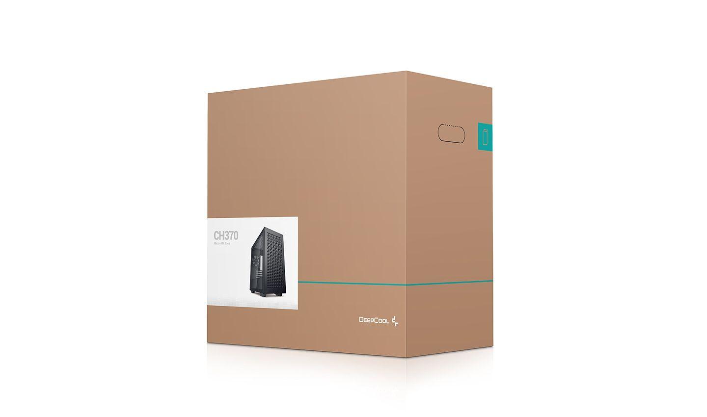 Caixa de Computador Micro-ATX DEEPCOOL CH370 (Micro ATX, Mini-ITX - ATX, PS2 - Mini Tower - Preto) — miniatura 13