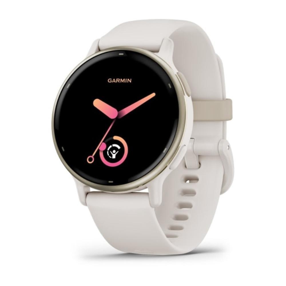 Smartwatch GARMIN vívoactive 5 (GPS - AMOLED 1,2" - Creme Dourado/Marfim)