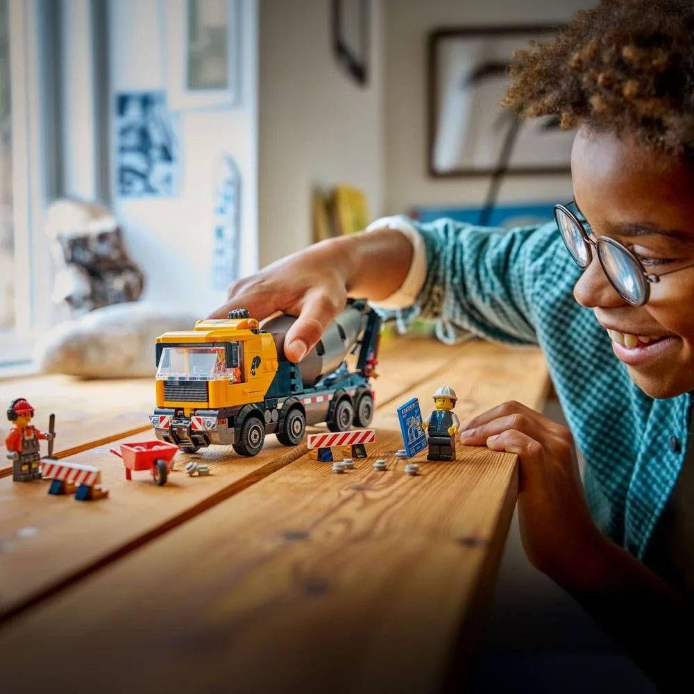 LEGO 60478 City Camião com Betoneira (7+ anos - 371 peças), miniatura 5