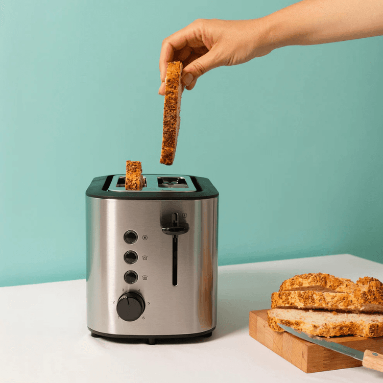 Torradeira SOLAC TL5423 (870 W - 2 fatias - Aço inoxidável - Inox), miniatura 4