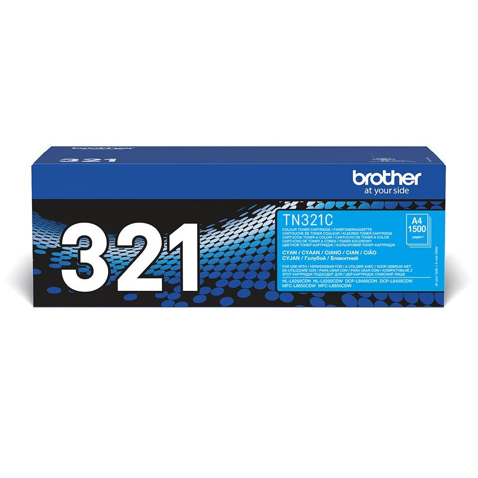 Toner BROTHER TN-321C (1500 páginas - Ciano)