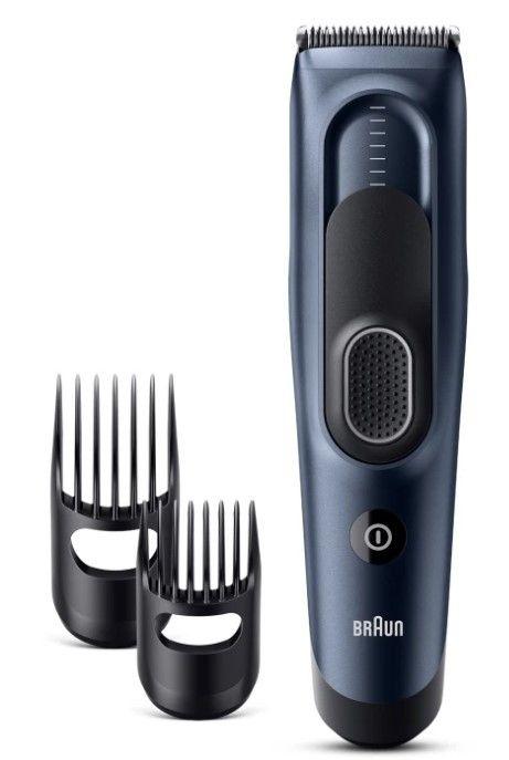 Máquina de Cortar Cabelo BRAUN HC5350 (Azul)