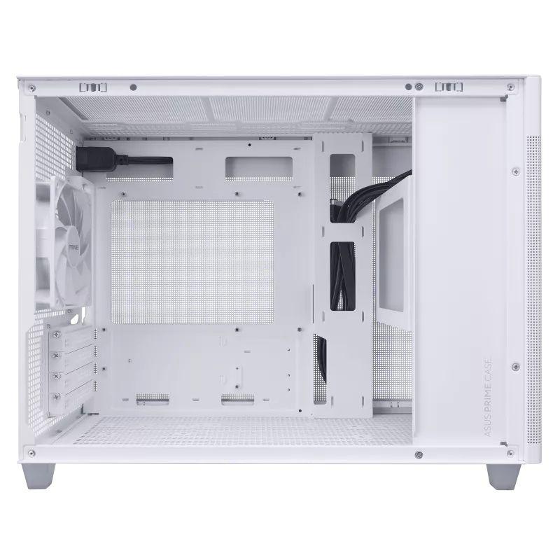 Caixa PC ASUS Prime AP201 TG (micro ATX, Mini-ITX - Mini Tower - Micro-ATX, Mini-ITX - Branco) — miniatura 2