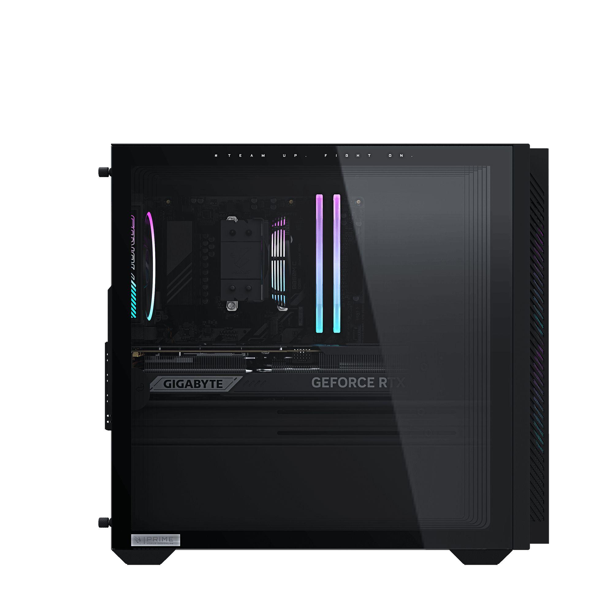 Computador Gaming GIGABYTE AORUS PRIME 3 AP3A7N6T-5110 (Windows 11 Home - AMD Ryzen 7 - 9700X - Preto) — miniatura 4