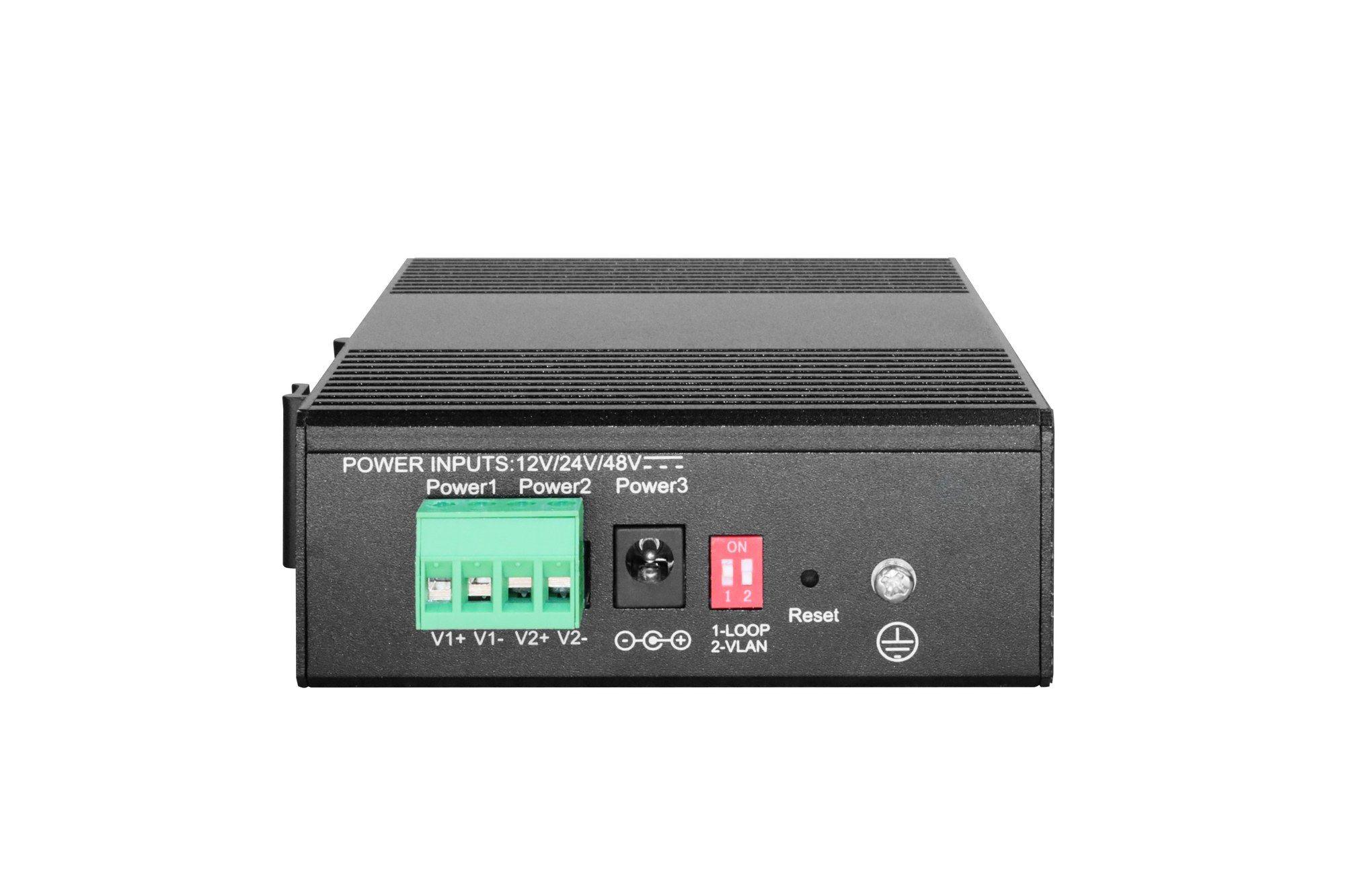 Switch Gerido Industrial LEVELONE IGS-2106 (Gigabit Ethernet - 1,5 MB - 12 Gbit/s - Preto), miniatura 3