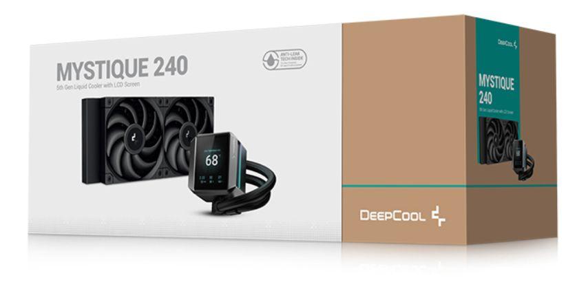 Refrigeração Líquida CPU DEEPCOOL MYSTIQUE 240 (12 cm - 2150 RPM - 4-pin - Preto) — miniatura 6