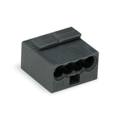 Borne de Ligação Micro WAGO 243-204 (Cinza-escuro)