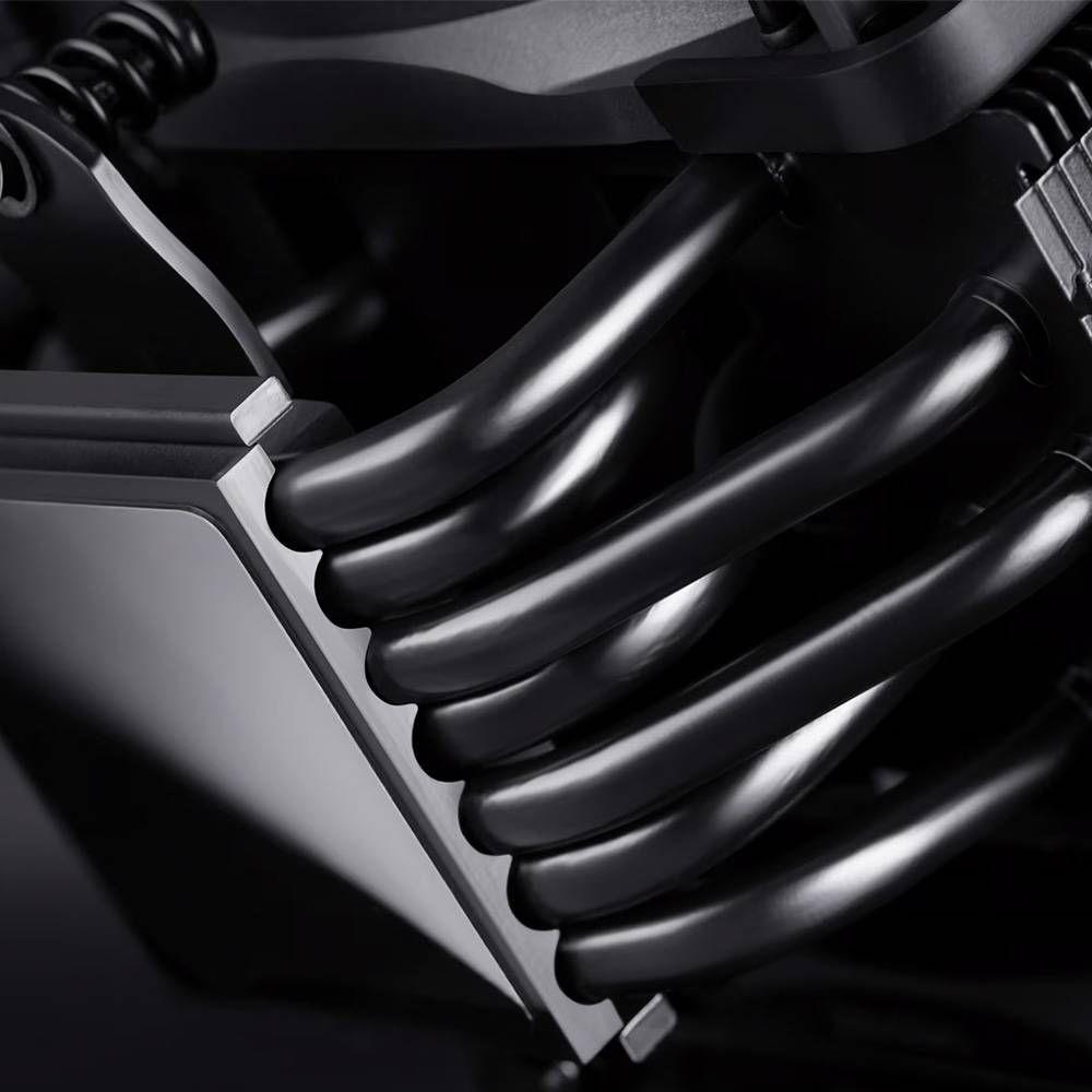 Cooler de CPU NOCTUA NH-U12A chromax.black (Alumínio, cobre e níquel - Preto) — miniatura 6