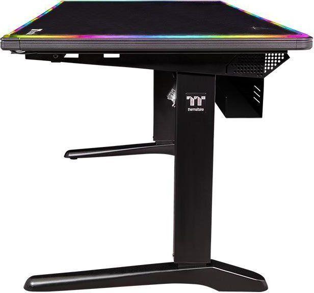 Secretária Gaming THERMALTAKE Level 20 GT BattleStation (Preto), miniatura 3