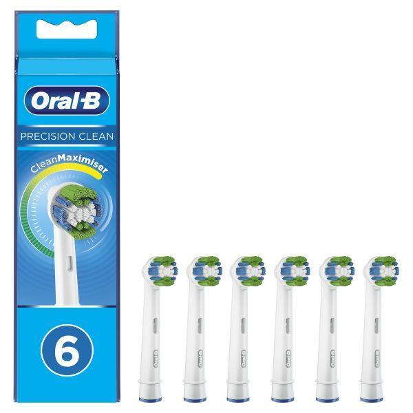 Cabeças de Escovas de Dentes ORAL-B Precision Clean 2+2+2 Pack FFS (Branco) — miniatura 3
