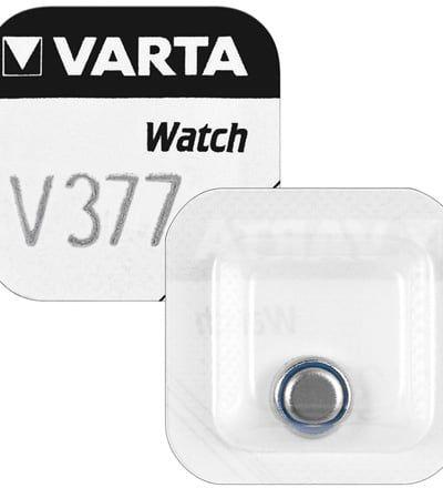 Pilha de Botão VARTA V377 (Prateado)
