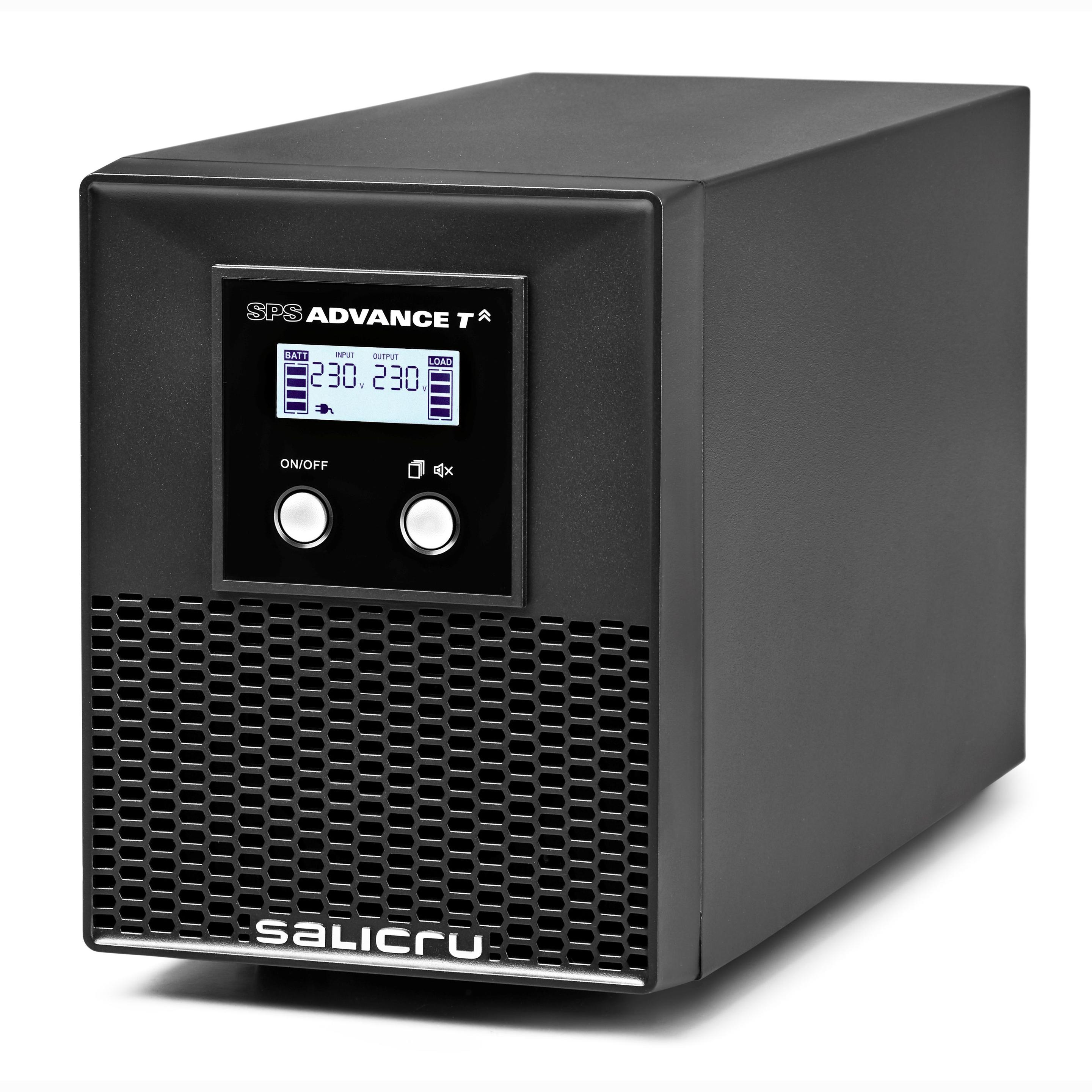 UPS SALICRU SPS 2000 ADV T (RS-232 - Windows, Linux, Mac - IEC C13 - Preto)