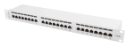 Patch Panel LANBERG PPS6-1024-S (24 Portas - Cat.6 FTP - 1U 19" - Cinzento)