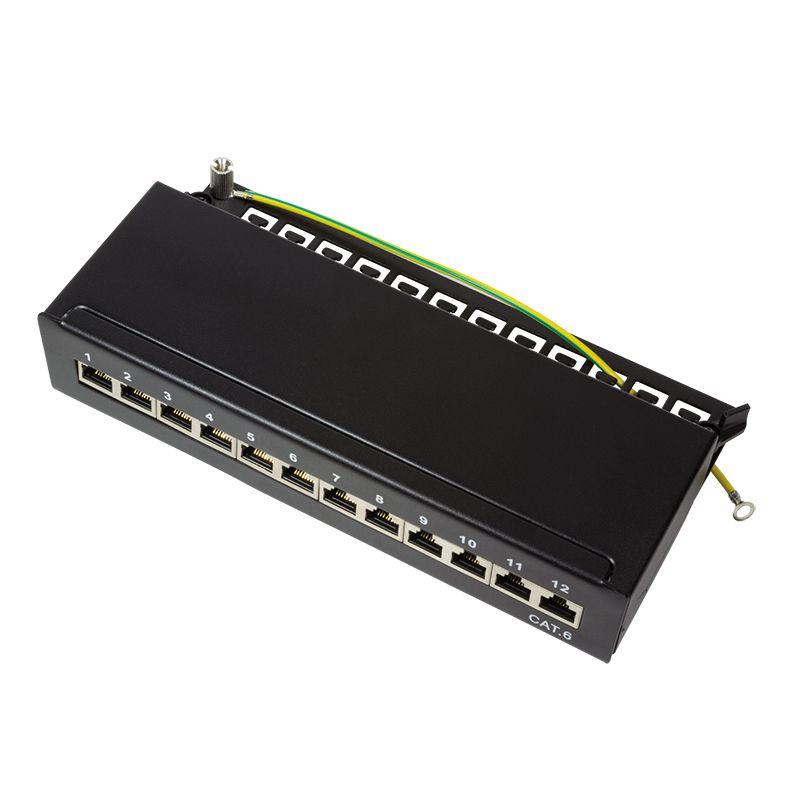 Painel de Patch LOGILINK NP0017 (Cat6 - Preto), miniatura 3