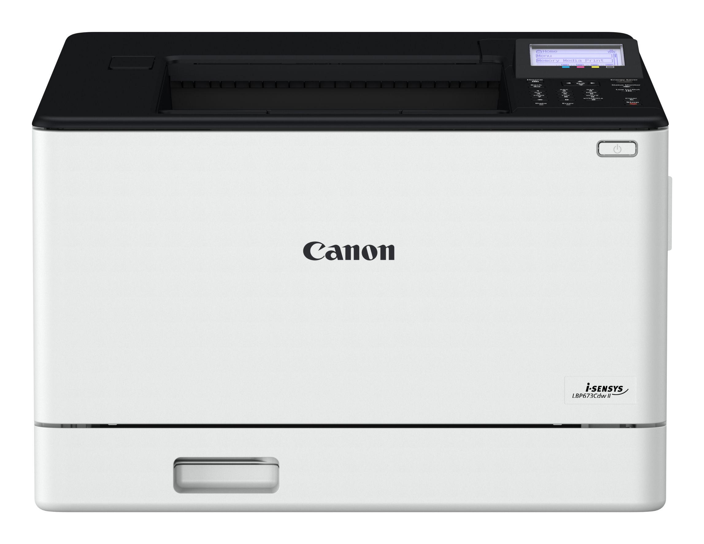 Impressora Laser a Cores CANON i-SENSYS LBP673Cdw II (A4 - 250 folhas - Windows 11, Windows 10 - Branco)