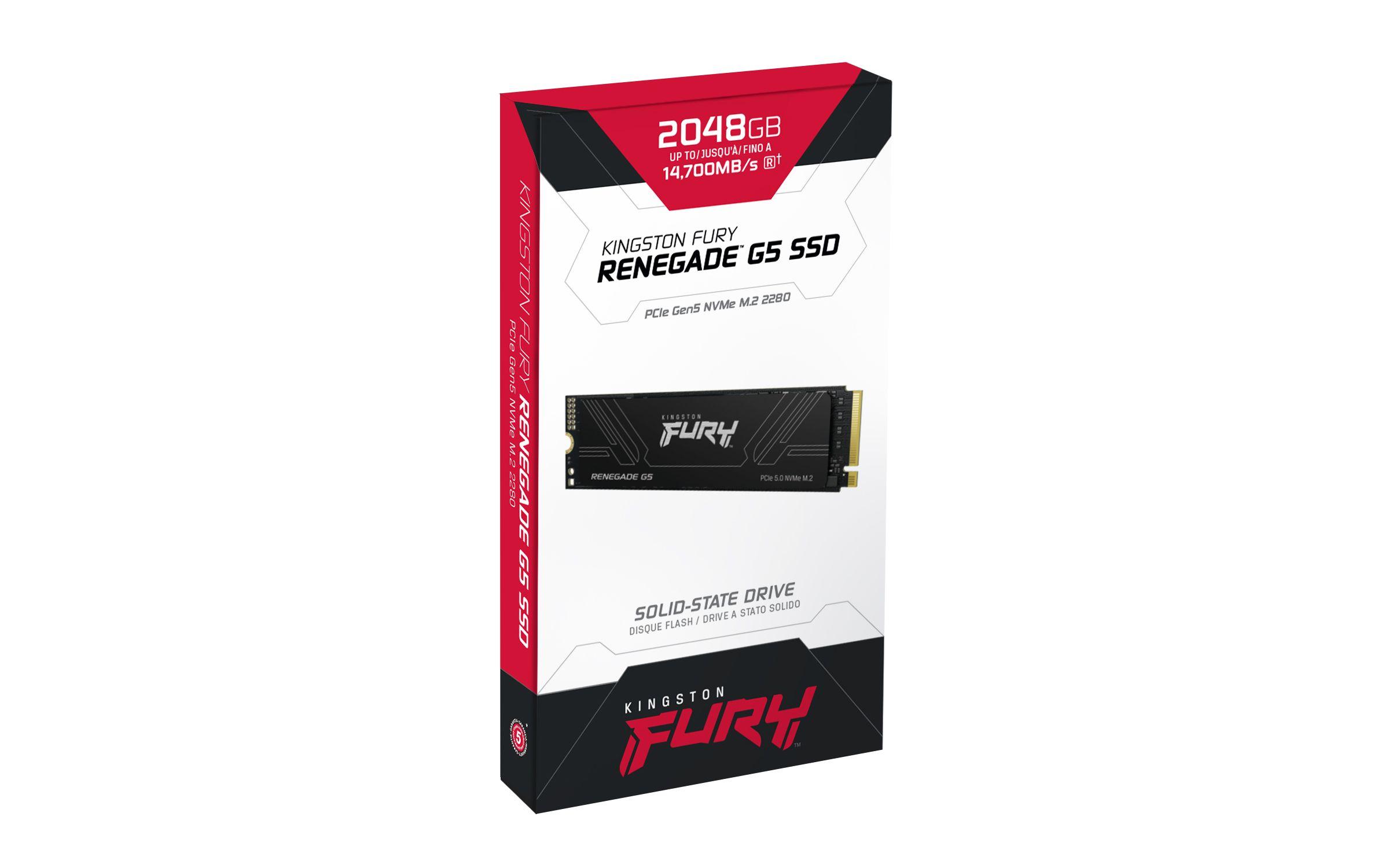 SSD KINGSTON FURY Renegade G5 (2 TB - M.2 - PCIe 5.0 NVMe), miniatura 4