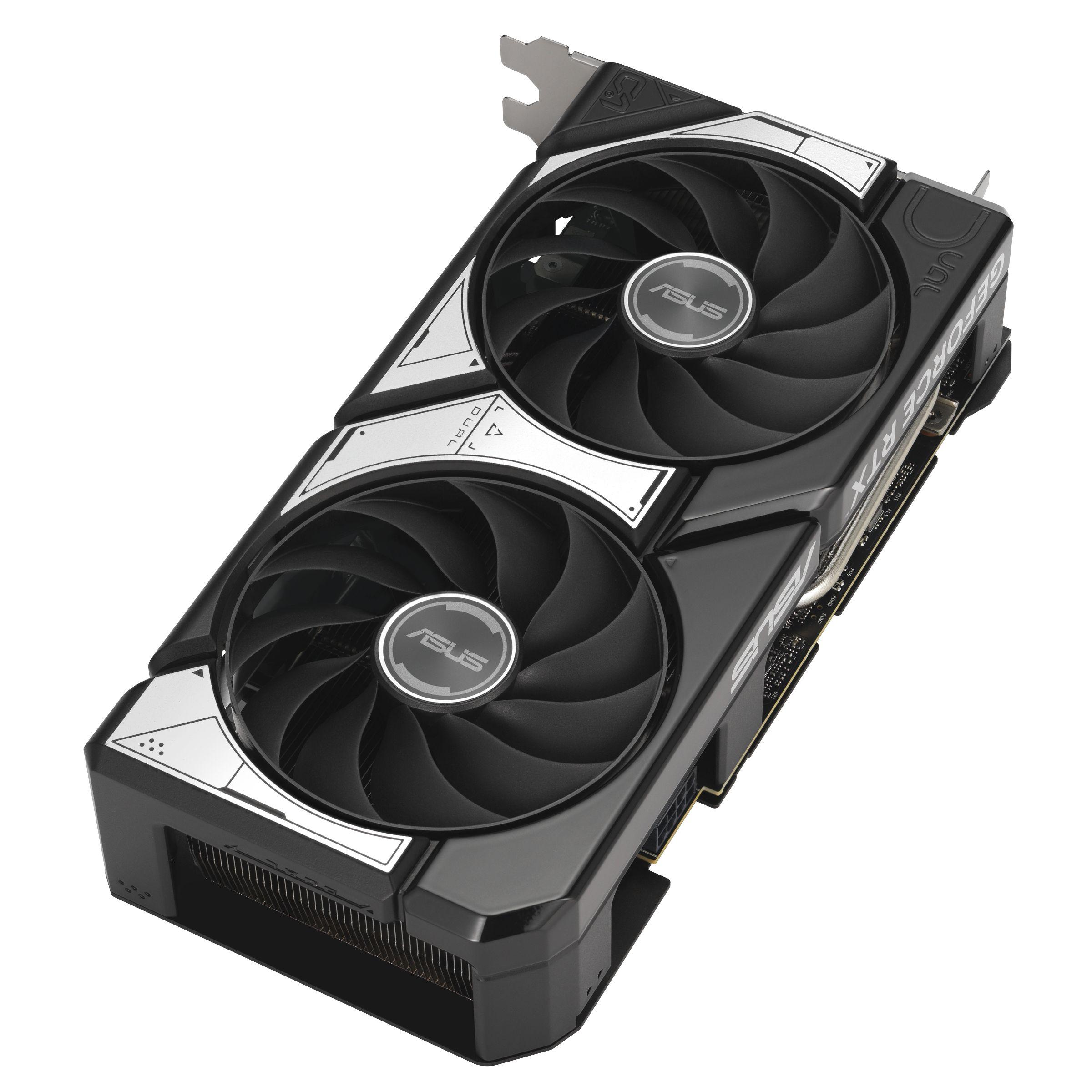Placa Gráfica ASUS Dual RTX5060TI-O16G (GeForce RTX 5060 Ti - 28 Gbps - 16 GB - Preto e Cinzento), miniatura 7