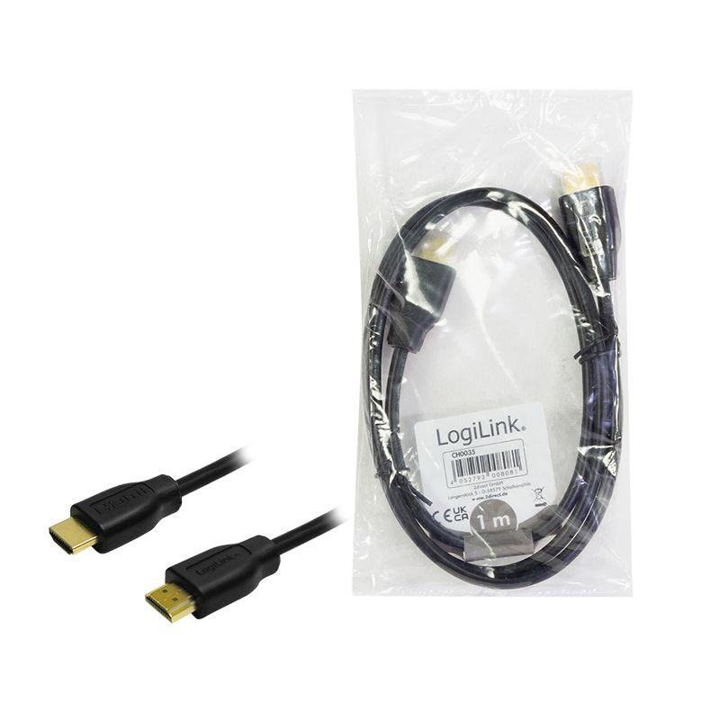 Cabo HDMI LOGILINK CH0037 (2 m - 30 Hz - HDMI Type A - Preto), miniatura 9