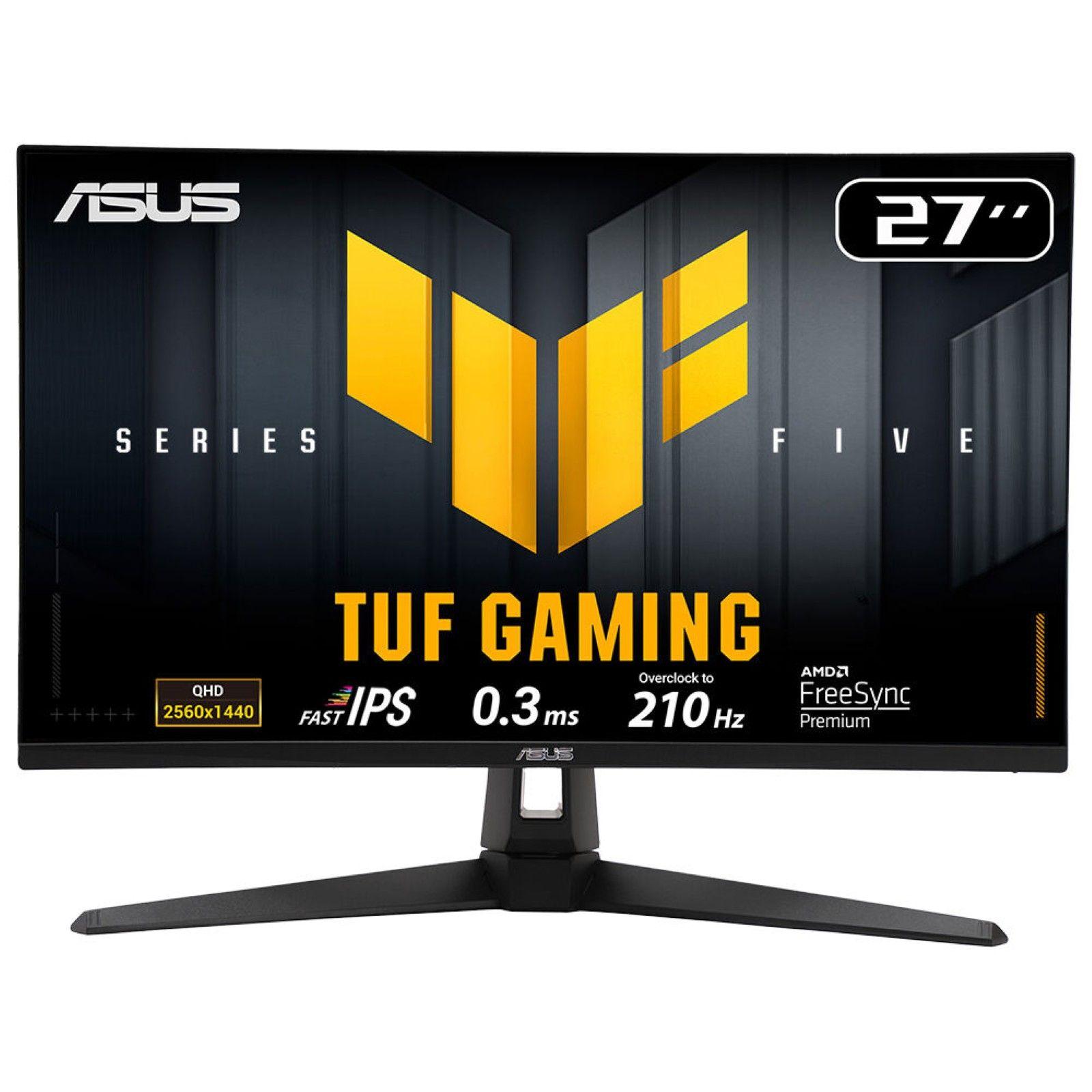Monitor ASUS TUF Gaming VG27AQ5A (27" - Fast IPS - 210 Hz - Preto)