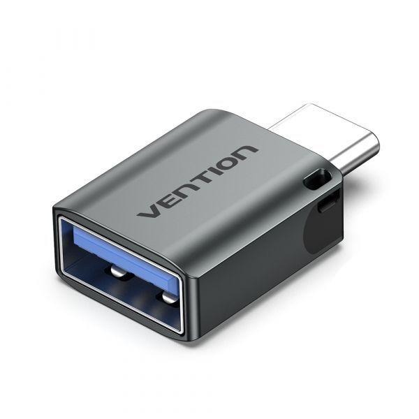 Adaptador USB-C para USB-A VENTION CDQH0 (USB-A - USB-C - Cinzento) — miniatura 4