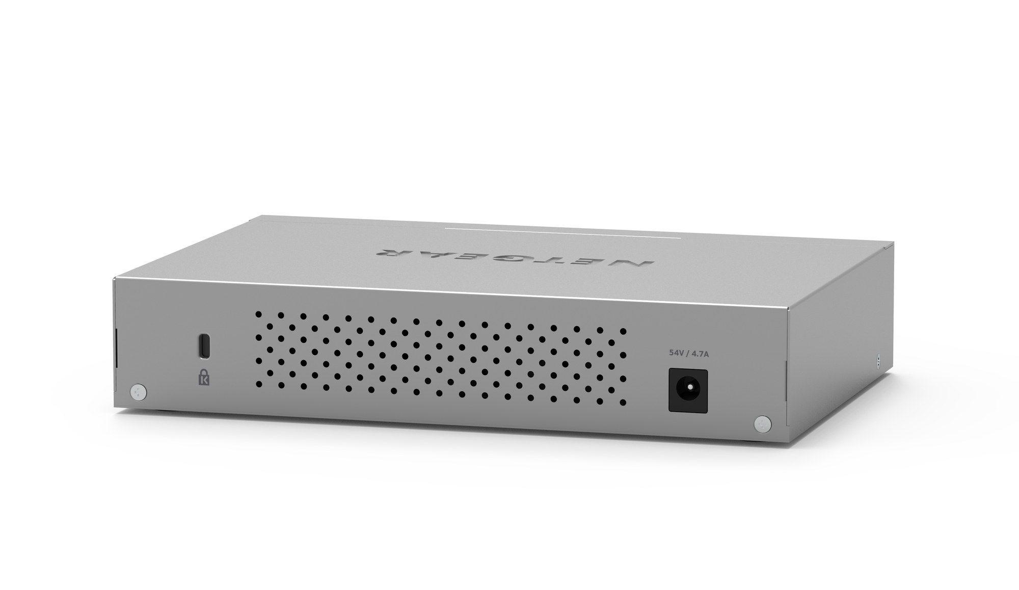 Switch Gerido NETGEAR MS108EUP-100EUS (2.5G Ethernet - 1,5 MB - 40 Gbit/s - Cinzento) — miniatura 7