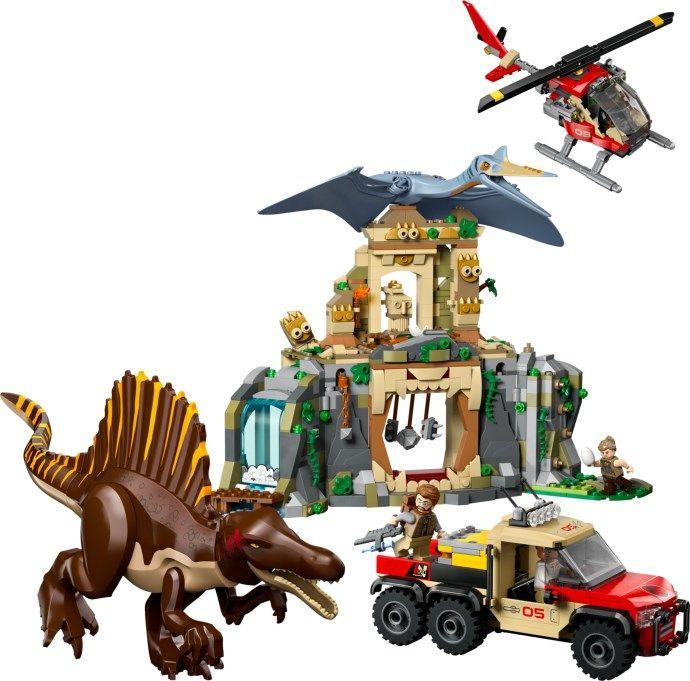 LEGO 76976 Jurassic World Missão Aérea com Espinossauro e Quetzalcoatlus (8+ anos - 984 peças), miniatura 2