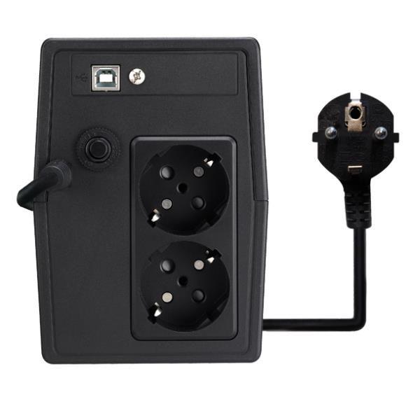 UPS NILOX NXGCLI15001X9V2 (Tipo F - Preto) — miniatura 2