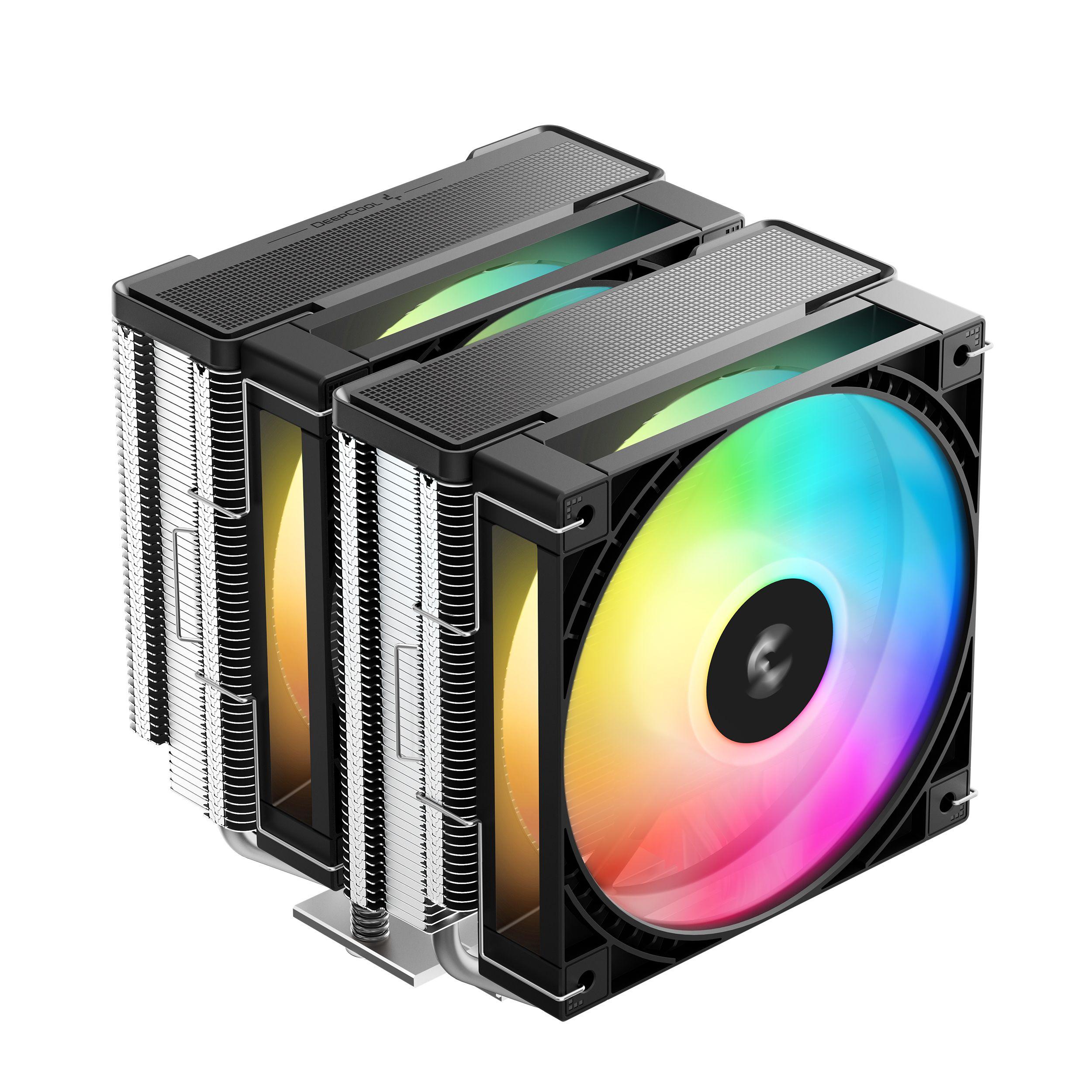 Dissipador de CPU DEEPCOOL AG620 G2 ARGB (Torre dupla - 12 cm - 2000 RPM - Preto)