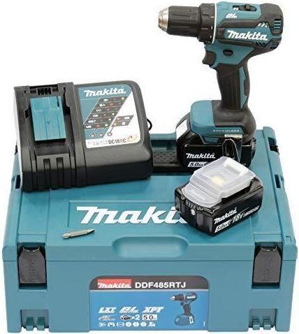 Berbequim Aparafusador Sem Fios MAKITA DDF485RTJ (18V - Motor sem Escovas)