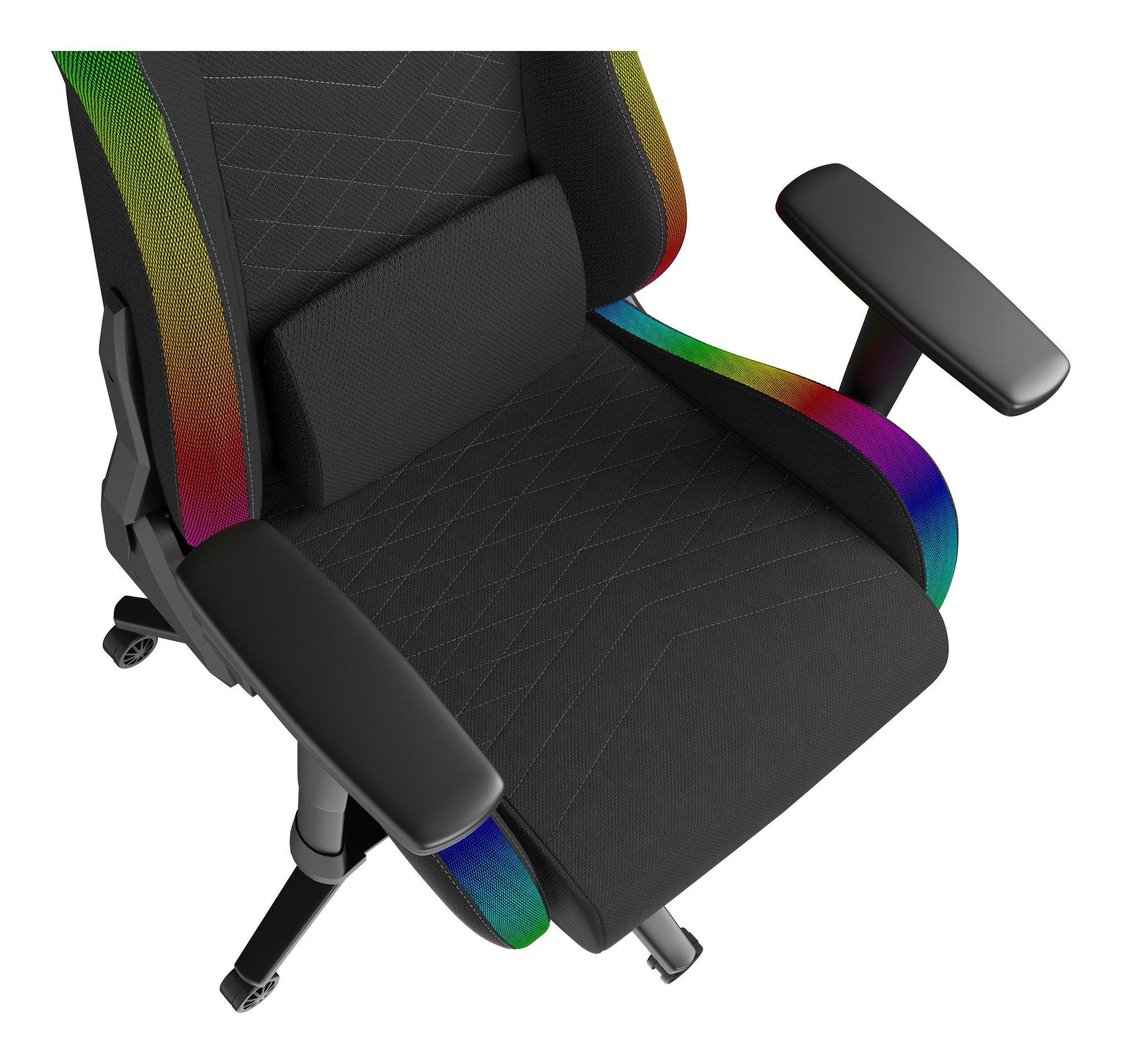 Cadeira Gaming GENESIS Trit 660 (150 kg - 136 cm - Tecido - Preto), miniatura 6