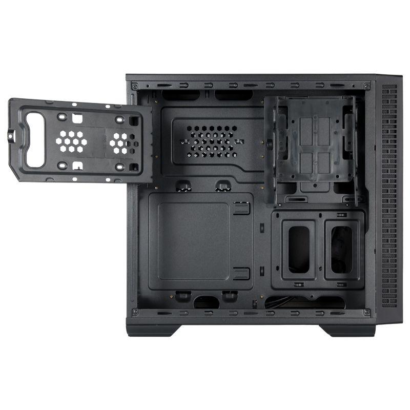 Caixa de Computador CHIEFTEC UK-02B-OP (ATX, Micro ATX, Mini-ITX - Cubo - SPCC - Preto) — miniatura 3