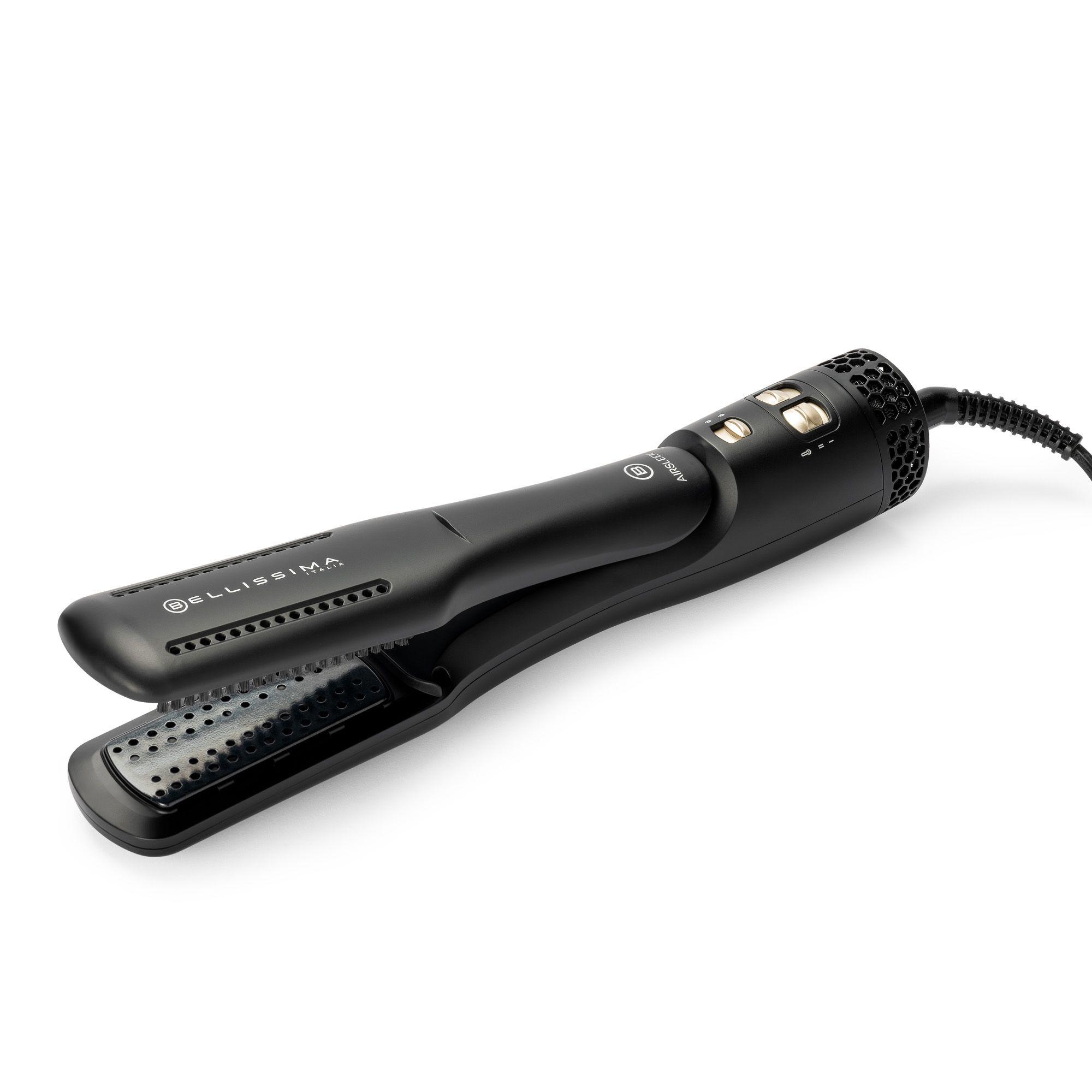 Alisador e Secador de Cabelo BELLISSIMA AIRSLEEK2EN1 (Queratina de cerâmica - Prateado)
