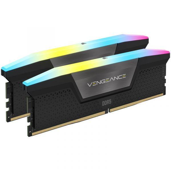 Memória RAM CORSAIR Vengeance CMH32GX5M2B6400C32 (6400 MHz - 32 GB - DIMM de 288 pinos), miniatura 2