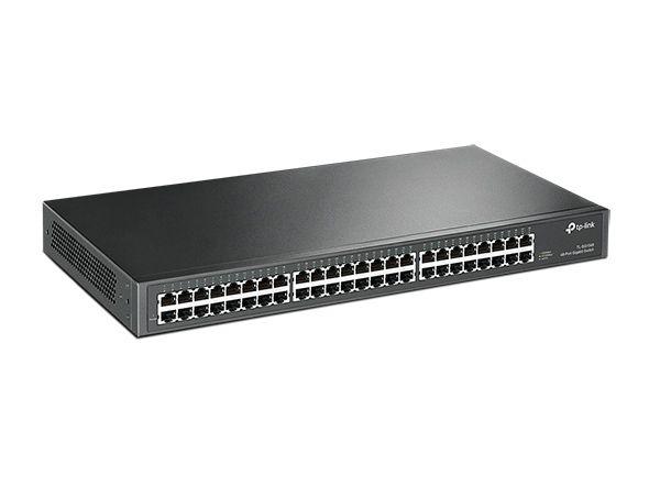Switch TP-LINK TL-SG1048 V5 (Gigabit Ethernet - 16 MB - 96 Gbit/s - Preto), miniatura 2