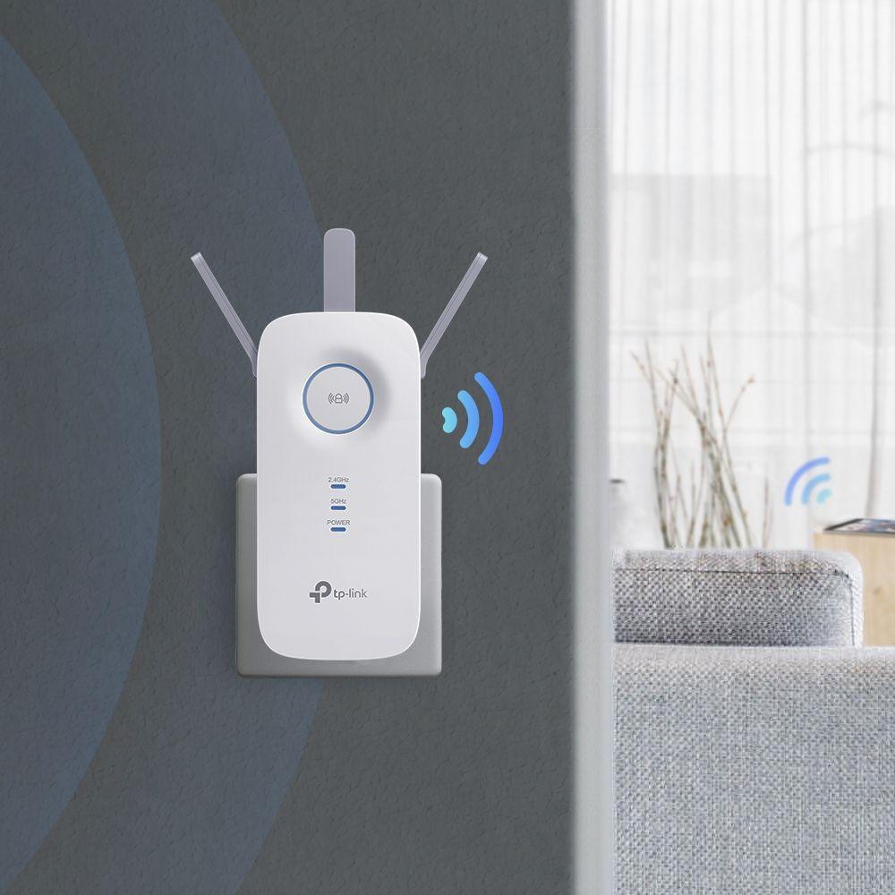 Repetidor Wi-Fi TP-LINK RE450 (1300 Mbit/s - Banda dupla, 2,4 GHz / 5 GHz - 1 unidade - Branco), miniatura 5