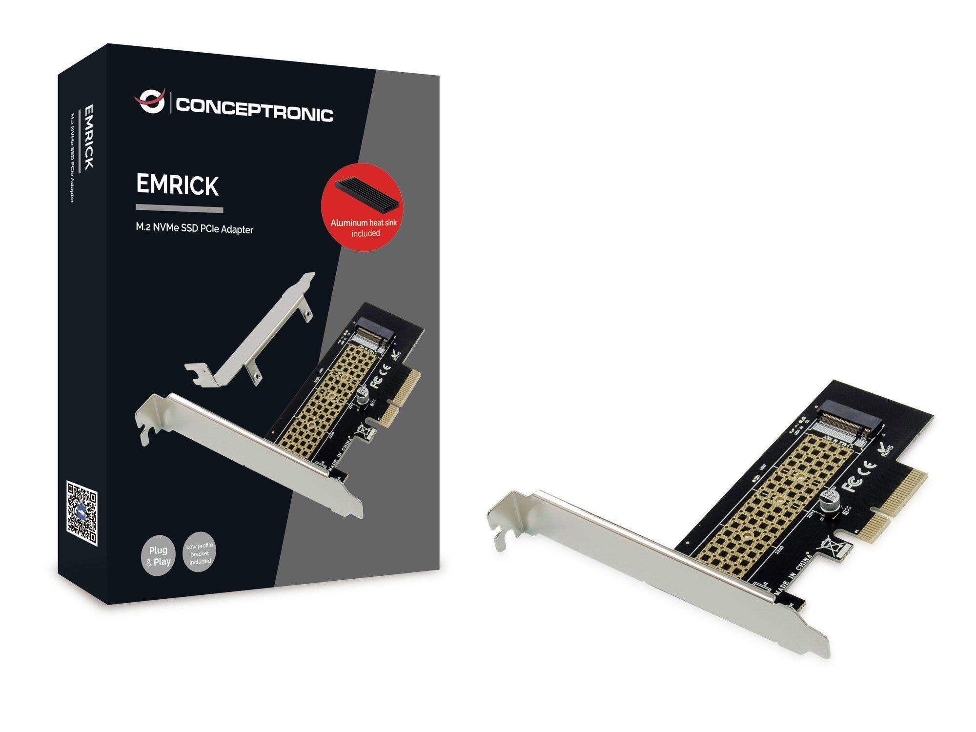 Placa Controladora CONCEPTRONIC EMRICK05BS (PCIe 3.0 x4 - M.2 NVMe) — miniatura 3