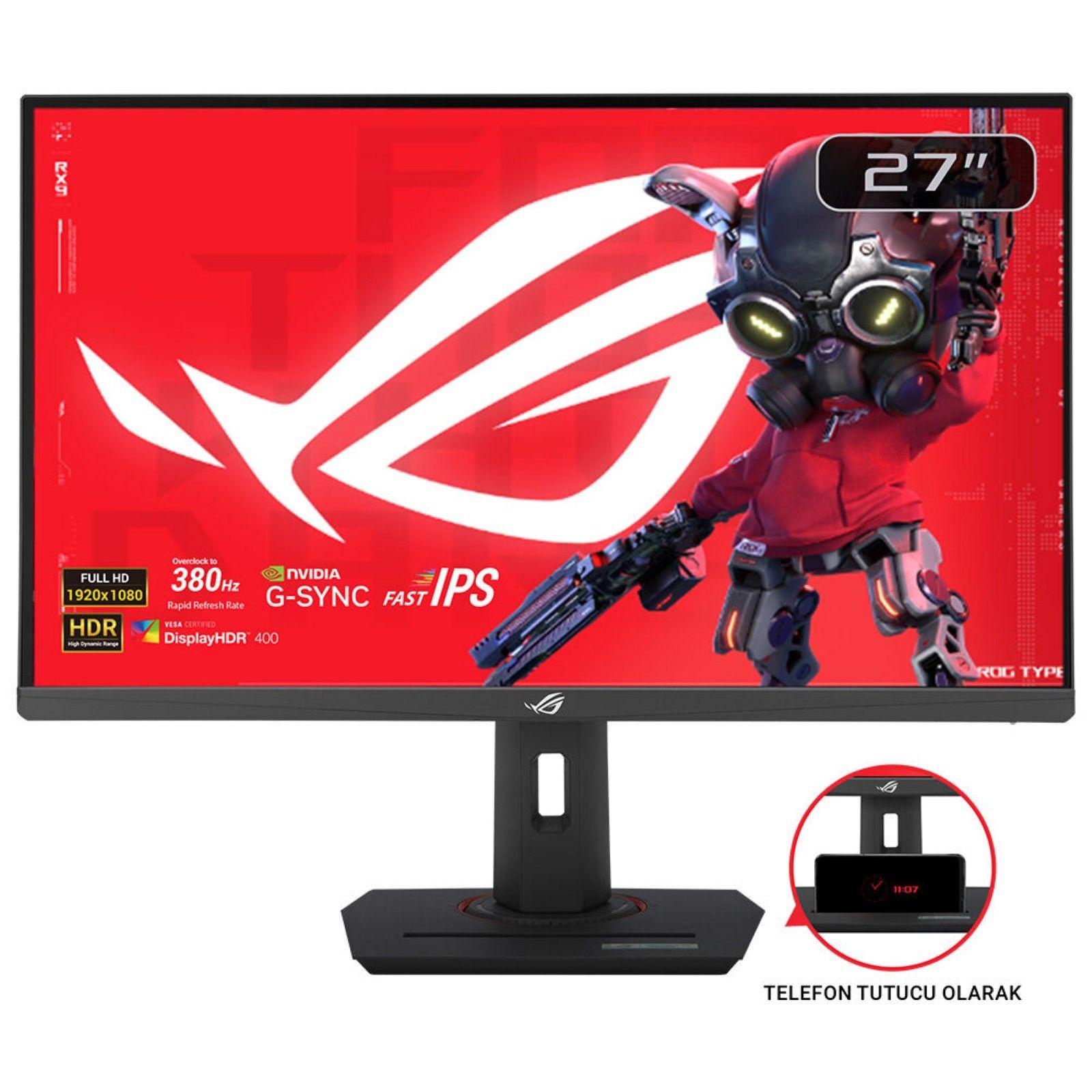 Monitor ASUS ROG Strix XG279CNS (27" - Fast IPS - 380 Hz - Preto)