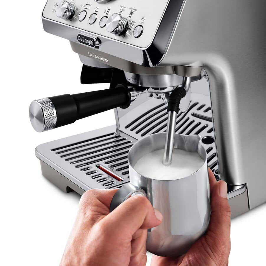 Máquina de Café Expresso DELONGHI EC9255.M La Specialista Arte Evo (Grãos de café - 15 bar - 1,7 l - Cinzento e Inox), miniatura 5