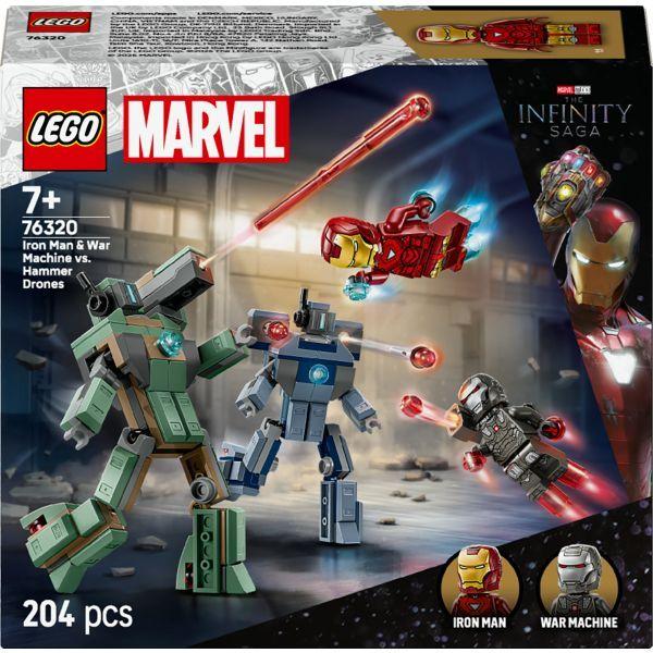 LEGO 76320 Marvel Super Heroes Iron Man e Máquina de Guerra contra Drones Hammer (7+ anos - 204 peças) — miniatura 3