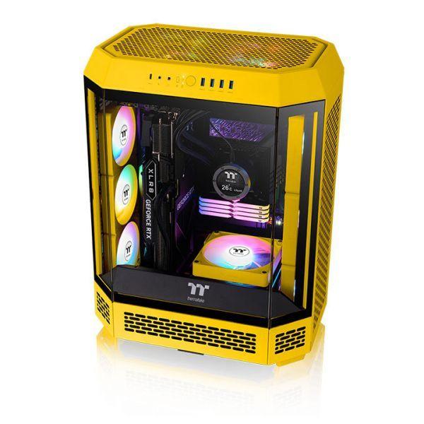 Kit de Ventoinhas para Caixa PC THERMALTAKE CT120 EX ARGB Sync Bumblebee (ARGB multicolor - Amarelo), miniatura 5
