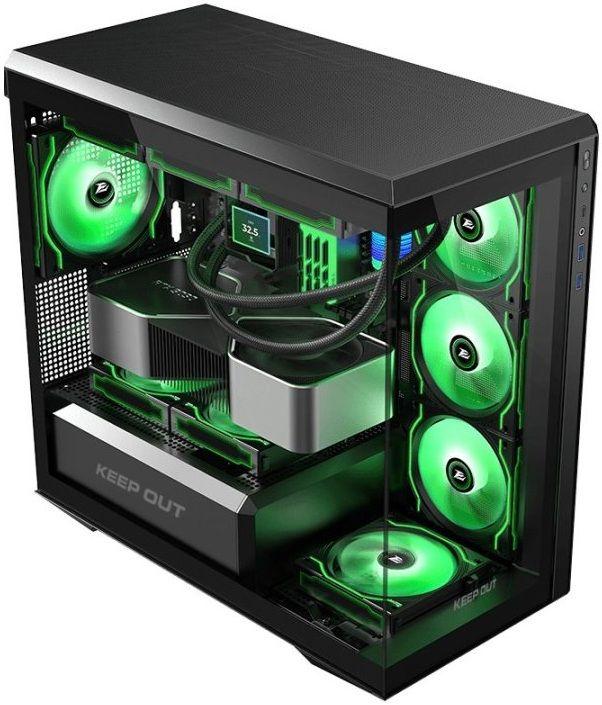 Caixa PC Gaming KEEP OUT XC-905 PRO+ (Preto) — miniatura 3
