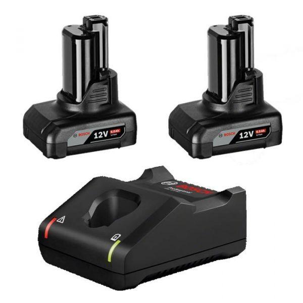 Conjunto de Baterias e Carregador BOSCH GAL 12V-40 (Preto), miniatura 2