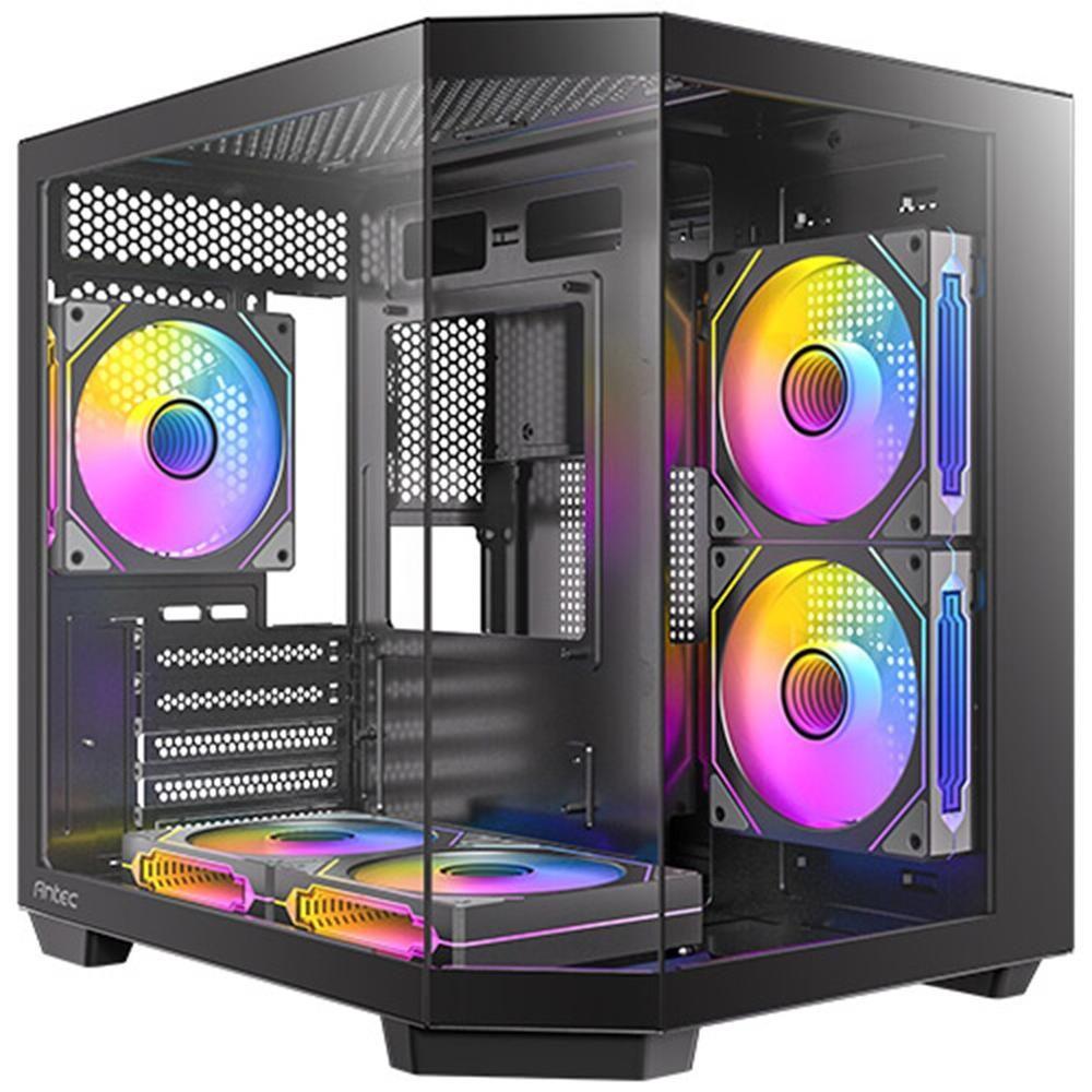 Caixa PC Gaming ANTEC CX M2 ARGB (Micro-ATX e Mini-ITX - Caixa PC Mini Tower - Aço e plástico - Preto)