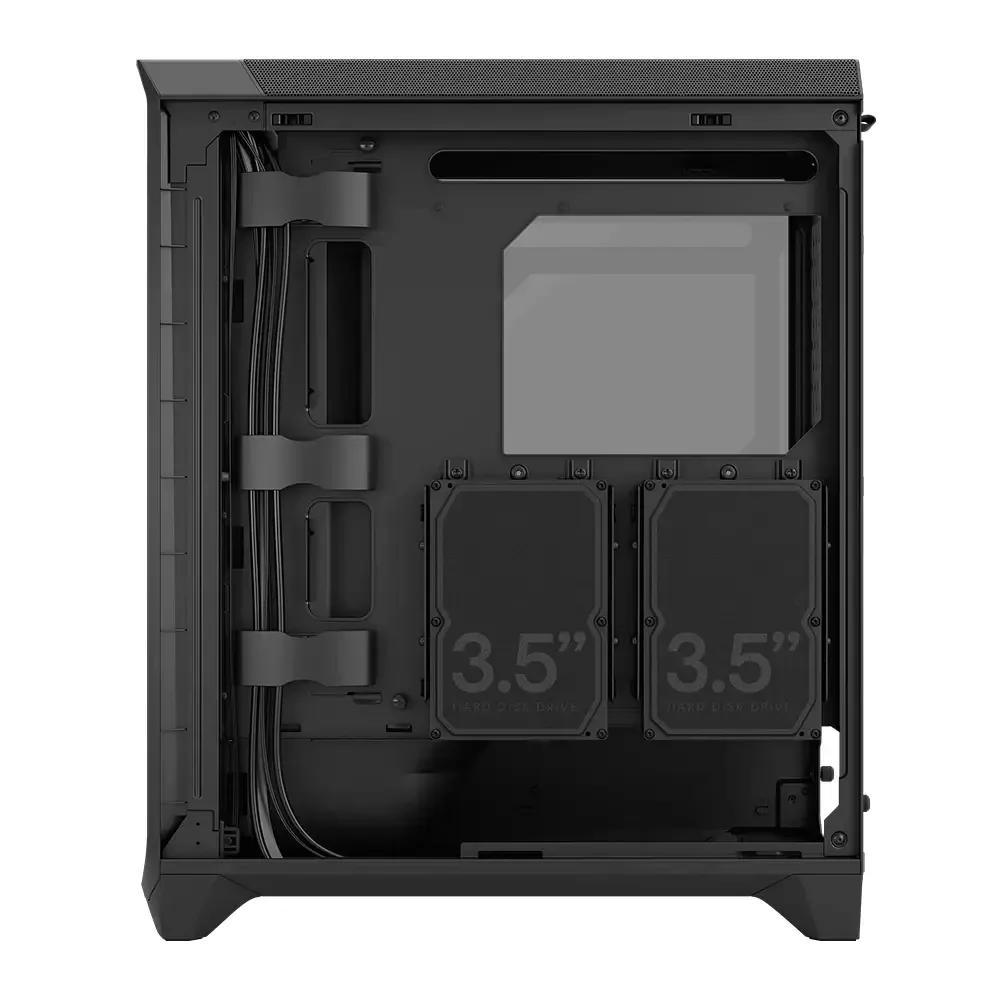Caixa PC FRACTAL DESIGN Meshify 3 RGB TG Light Tint (2,5" - Aço, vidro temperado - RGB multicolorida - Preto) — miniatura 5